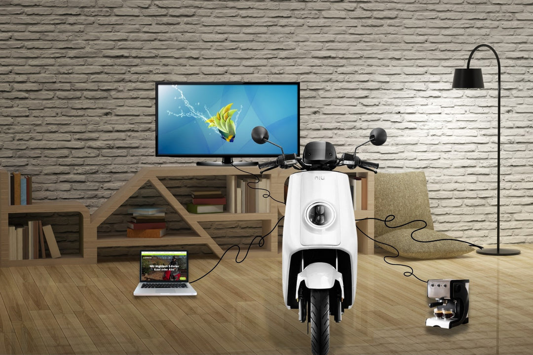 Wie ein NIU-Akkupack zur mobilen 230-Volt-Power-Station wird