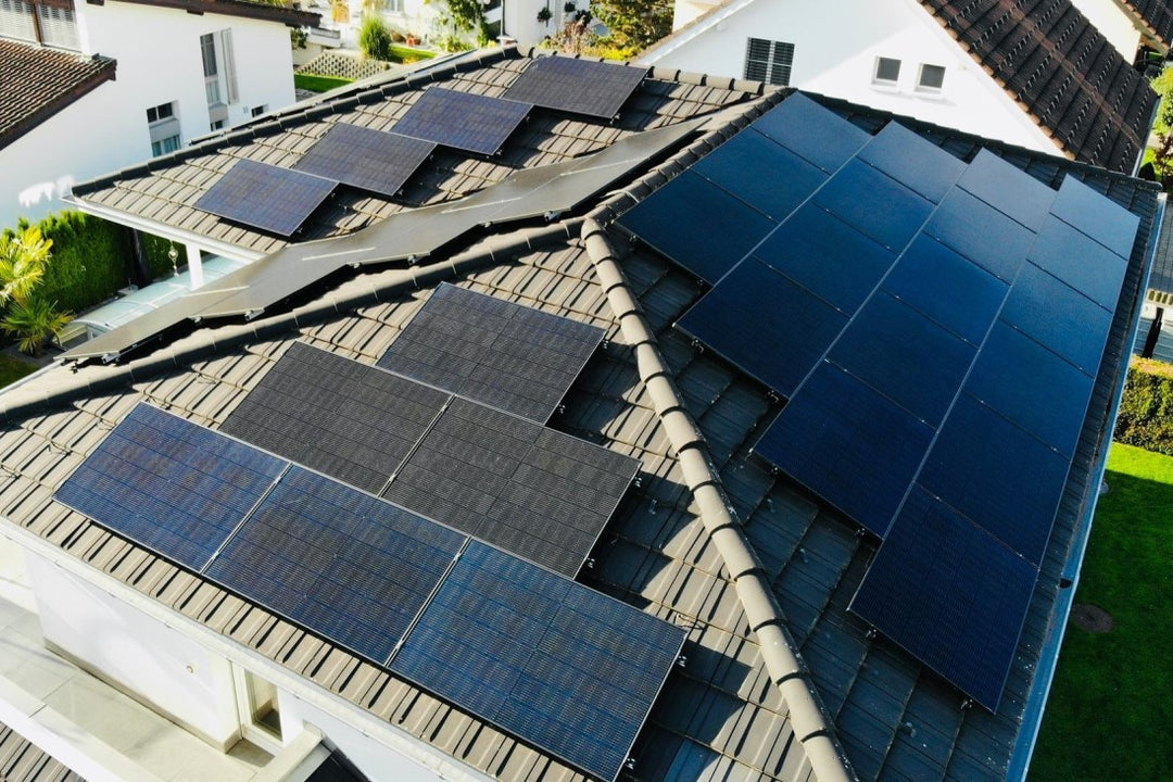 E-Antrieb mit Strom vom Dach