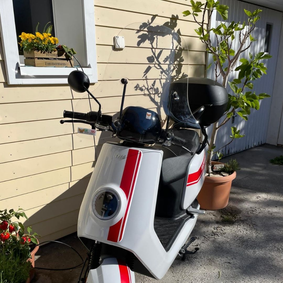 Isotta Windschild klar für NIU NQi