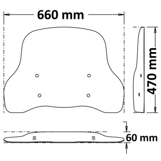 Isotta Windschild klar für NIU NQi