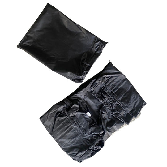 Regenanzug zweiteilig schwarz