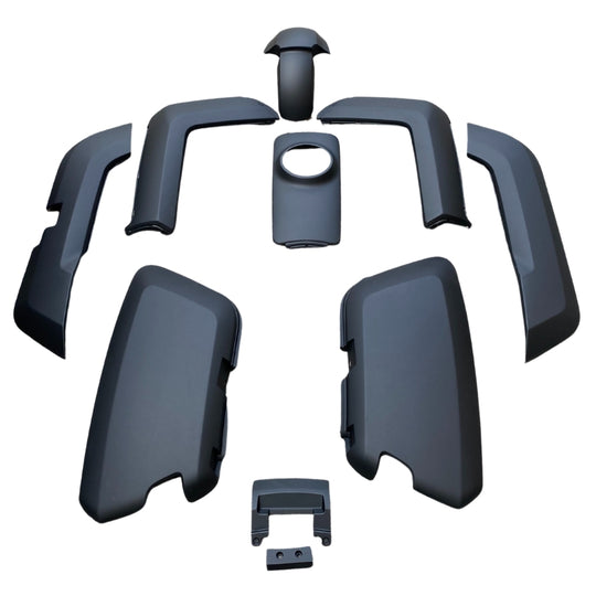 Verschalung NQi-Serie komplett - schwarz matt